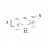 Scheda tecnica Appendino Doppio Inda Lea
