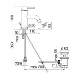 Scheda Tecnica Nobili Live Lavabo