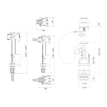 Scheda Tecnica Oli Kit Meccanismo Universale per cassette ceramica