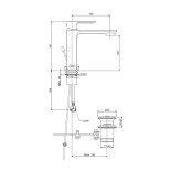 Scheda Tecnica Paffoni Elle New Lavabo