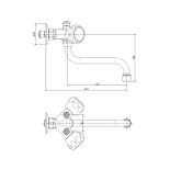 Scheda Tecnica Paffoni Gruppo di Miscelazione per Scaldabagno
