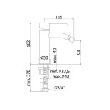 Scheda Tecnica Paffoni Light Bidet Senza Scarico