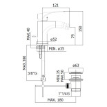 Scheda Tecnica Paffoni Lime Bidet