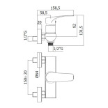 Scheda Tecnica Paffoni Lime Doccia