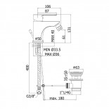 Scheda tecnica Paffoni Red Bidet