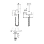 Scheda Tecnica Paffoni Tweet Square Mix Set Bidet Miscelato