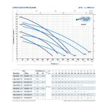 Scheda Tecnica Pedrollo VXm 8/35 ST Vortex Pompa Sommersa Inox