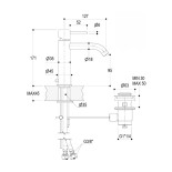 Scheda Tecnica Ritmonio Diametro 35S Lavabo