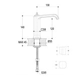 Scheda Tecnica Ritmonio Taormina Lavabo Senza Scarico