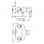 Scheda tecnica Teorema Goodlife Doccia